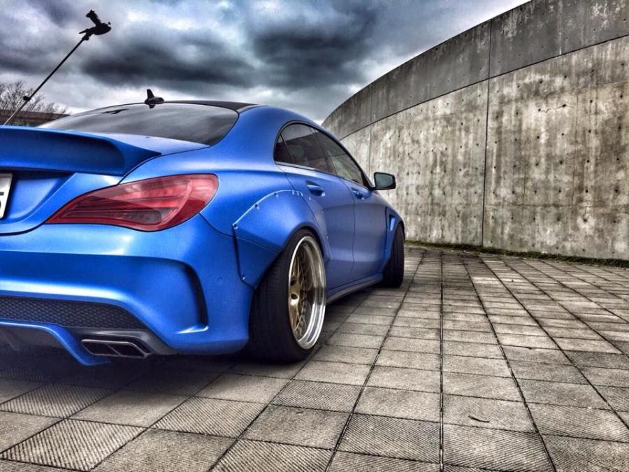  Mercedes-Benz CLA-Class by Liberty Walk 2015 года  (фото 11 из 14)